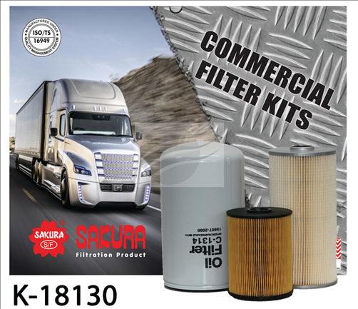 Sakura TRUCK FILTER KIT NISSAN J05-TG MK5 KIT UD033 K-18130
