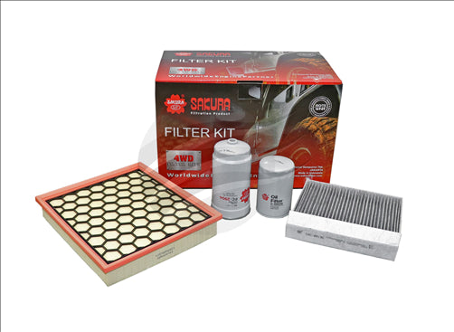 Sakura FILTER KIT OIL AIR FUEL CABIN LDV T60 K-89010