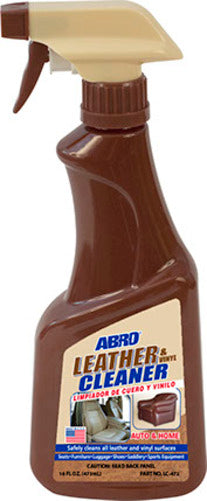 ABRO Leather & Vinyl Cleaner - 472mL