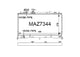 Mazda 6 / Atenza GG 1.8L & 2.0L Petrol 2002-2005 Radiator - MAZ7344-PA16A