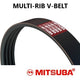AUTOMOTIVE MULTI-RIB V-BELT - 6PK1670-MITSUBA