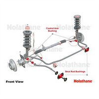 Nolathane FRONT CONTROL ARM/STRUT ROD KIT NEK1