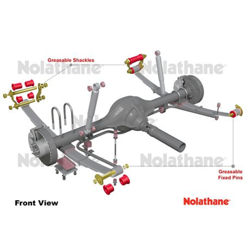 Nolathane SPRING - GREASABLE SHACKLE AND BUSHING KIT NEK45