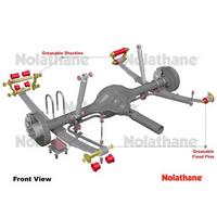 Nolathane SPRING - GREASABLE SHACKLE AND BUSHING KIT NEK45