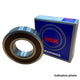 METRIC SINGLE ROW BALL BEARING SEALED 30 x 62 x 16 - 6206DDU NSK