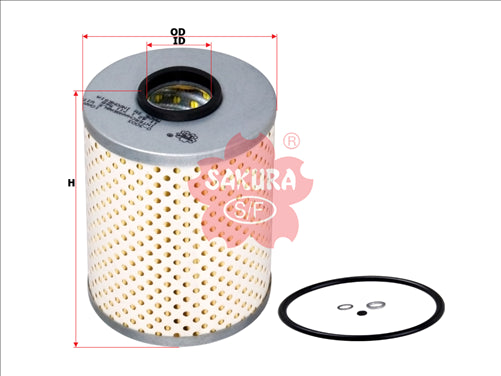 Sakura OIL FILTER FITS R2582P WR2582P 11421711568 O-3003