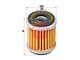 Sakura OIL FILTER 1S7-E3440-00 O-9104