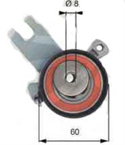 QUINTON HAZELL TIMING TENSIONER FORD FOCUS 2.5