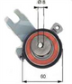 QUINTON HAZELL TIMING TENSIONER FORD FOCUS 2.5
