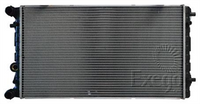 FLOKOOL VOLKSWAGEN RADIATOR ENGINE COOLING ALUMINIUM CORE PLASTIC TANK RAD775