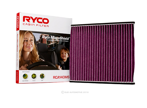 RYCO CABIN AIR FILTER - TOYOTA RUNX/RAV/IST/ETC RCA140MS