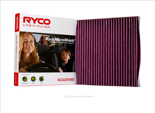 RYCO CABIN AIR FILTER - HONDA JAZZ/FIT RCA251MS