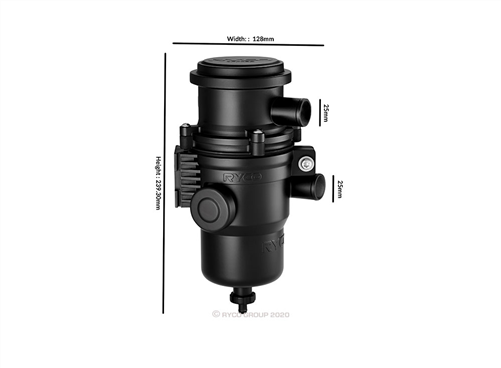 RYCO CRANKCASE FILTER (CATCH CAN) RCC350