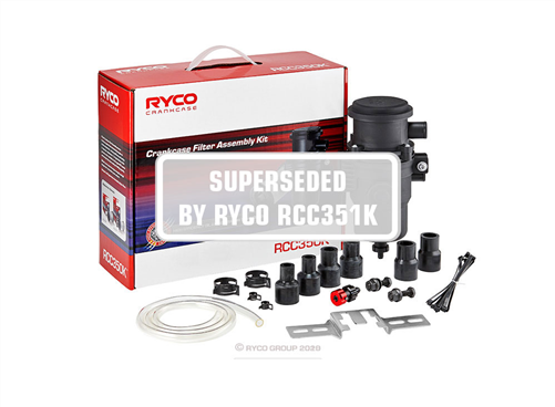RYCO UNIVERSAL CRANKCASE FILTER KIT RCC350K