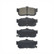 RDA GP MAX LOW METALLIC BRAKE PAD SET NISSAN RDB1247