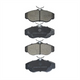 RDA GP MAX LOW METALLIC BRAKE PAD SET LAND ROVER RDB1336