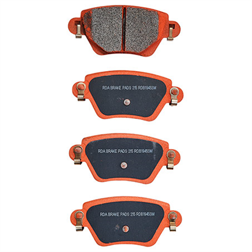 RDA GP MAX LOW METALLIC BRAKE PAD SET FORD MONDEO JAGUAR RENAULT RDB1945