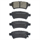 RDA GP MAX LOW METALLIC BRAKE PAD SET NISSAN ELGRAND NAVARA RDB1990