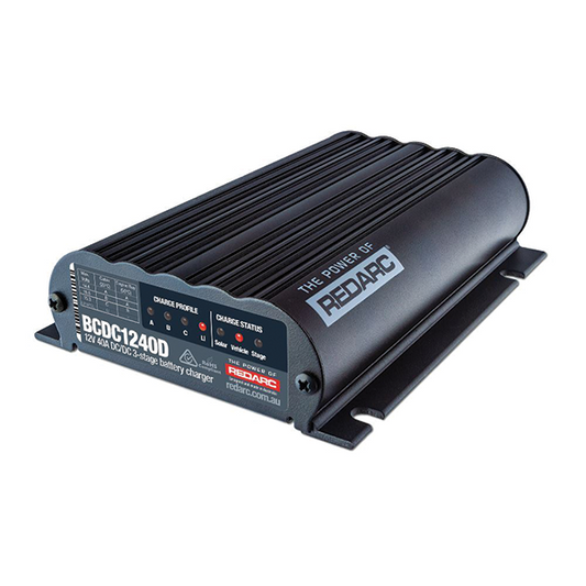 DC-DC Battery charger - 3 stage 40A 9V-32V in, 12V out (nominal)/sola BCDC1240D