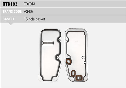 RYCO TRANS KIT - TOYOTA A340E 05&gt; RTK193