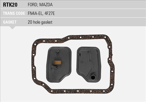 RYCO TRANS KIT - FN4A-EL FORD/MAZ RTK20
