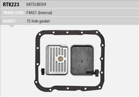 RYCO TRANSMISSION FILTER KIT - MITSI F4A51 4G/6G  RTK223