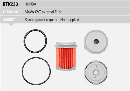 RYCO TRANS KIT - HONDA M44A CVT (EXTER) RTK233