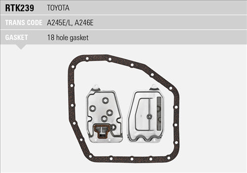 RYCO TRANS KIT - TOYOTA A245E/L / A246E RTK239