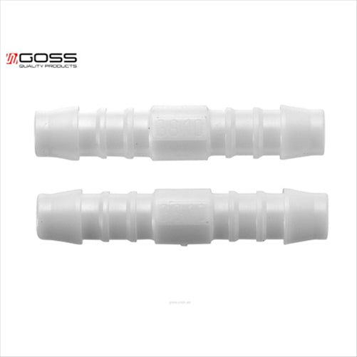 Goss STRAIGHT CONNECTOR TWIN PACK - 10MM S06