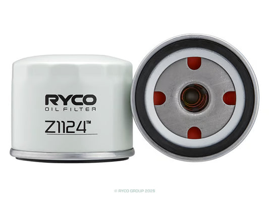 RYCO SPIN ON OIL FILTER - Z1124