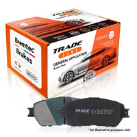 BREMTEC TRADELINE BRAKE PAD FRONT SET AUDI CITROEN PEUGEOT VW SKODA BT1659TS