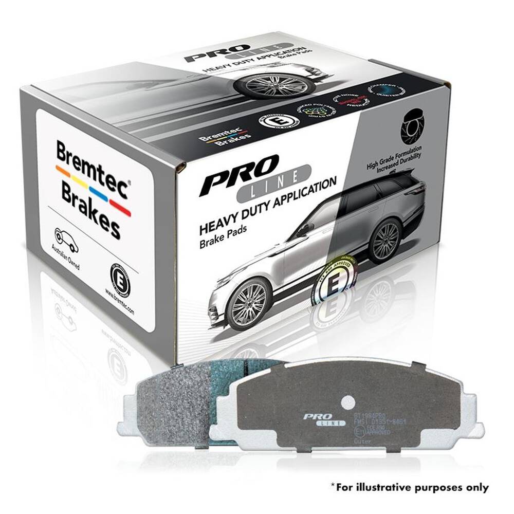 Bremtec Pro-line Heavy Duty Brake Pads - Bt1888pro
