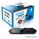 BREMTEC 4WD BRAKE PADS SET TOYOTA HIACE RCH22R 1999-05 BT706E