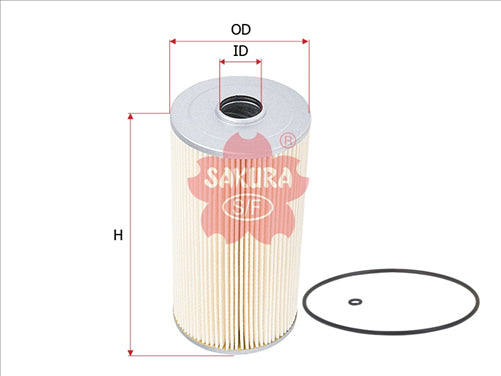 Sakura FUEL FILTER FITS WCF122 S2340-11730 SF-1307