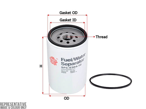 Sakura Fuel water separator