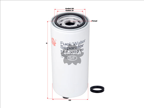 Sakura FUEL WATER SEPARATOR FITS 380094J800394 SFC-5702-10