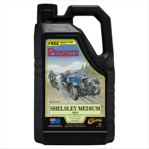 Penrite Shelsley Medium 25W-70 Engine Oil 5L