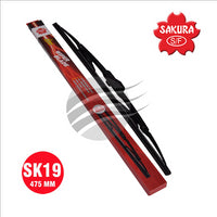 Sakura WIPER BLADE 480mm 19 INCH COMPLETE UNIVERSAL HOOK BLADE SK19
