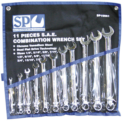 SP Tools Spanner Set 11PC SAE