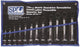SP Tools 12pc Metric 15° Reversible Speed Drive Combination Geardrive Spanner Set