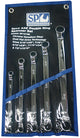 SP Tools 5pc SAE 40º Offset Ring Spanner Set