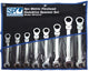 SP Tools FLEXHEAD METRIC GEARDRIVE SPANNER SET