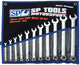 SP Tools 11pc SAE ROE Quad Drive Wrench/Spanner Set
