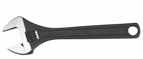 SP Tools Wide Jaw Premium Adjustable Wrench - Black