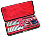 SP Tools Socket set 43pc 1/4 Dr 12 & 6pt Metric/SAE