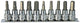 SP Tools Socket Rail Set 10pc 3/8 Dr Inhex