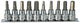 SP Tools Socket Rail Set 10pc 1/4 & 3/8 Dr SAE Inhex