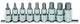SP Tools SOCKET RAIL SET 9PC 1/2DR SAE INHEX