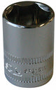 SP Tools Socket 1/4 Drive 6PT Metric 4mm