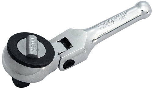 SP Tools 1/2” Dr Flexhead Stubby Ratchet